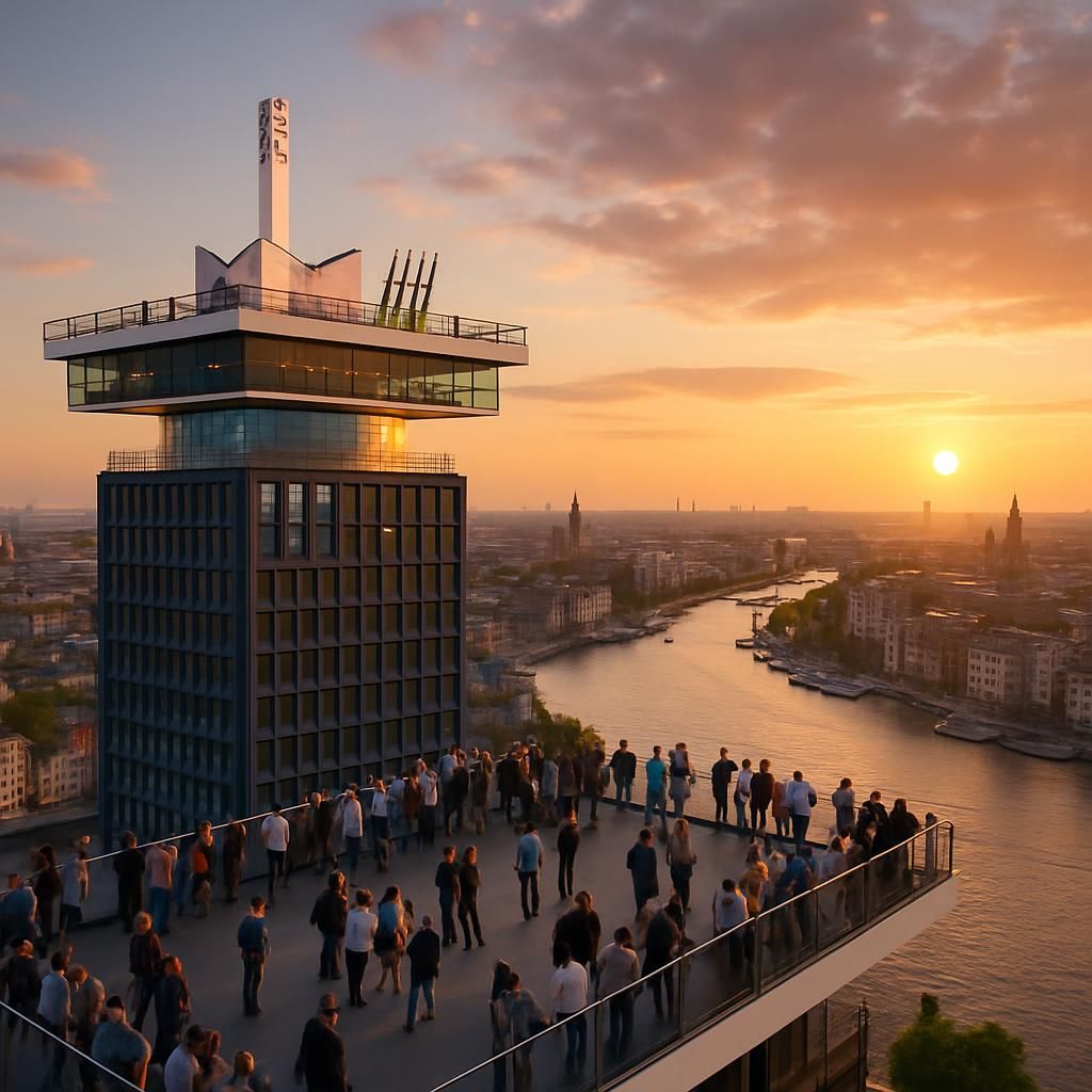 découvrez a'dam lookout amsterdam et réservez vos billets pour accéder au point de vue le plus élevé de la ville. profitez d'une vue panoramique exceptionnelle sur amsterdam et ses environs.