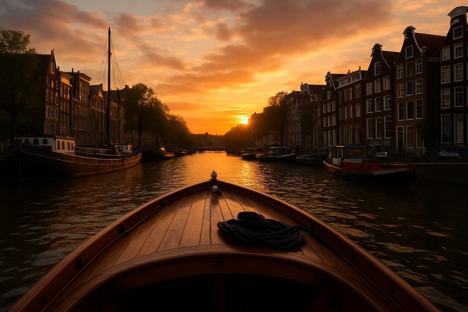découvrez amsterdam autrement grâce à une croisière sur ses célèbres canaux. réservez votre tour en bateau pour explorer la ville et ses charmants quartiers depuis l'eau.