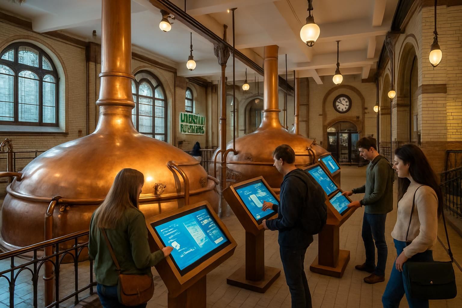 découvrez la heineken experience à amsterdam : achetez vos billets en ligne et plongez dans l'histoire de la célèbre brasserie avec une visite immersive unique.