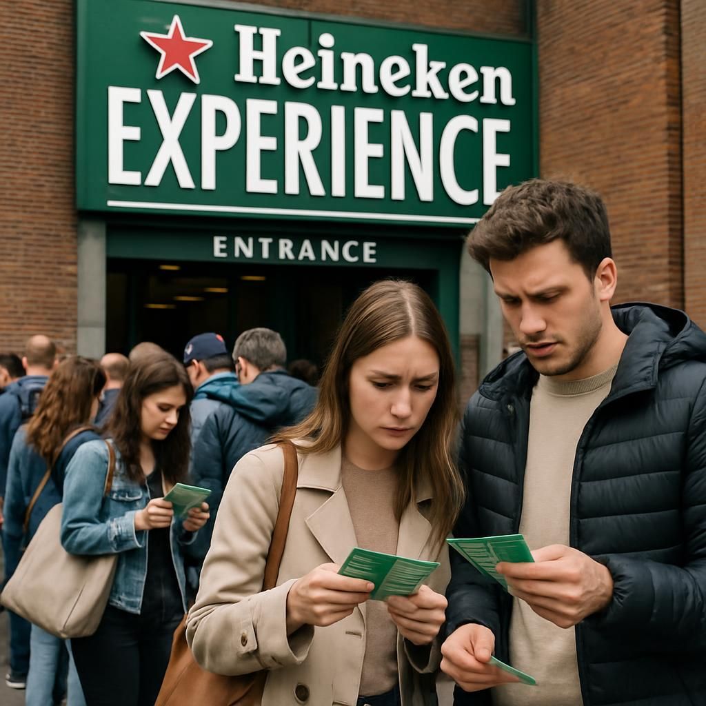 découvrez la heineken experience à amsterdam, achetez vos billets et profitez d'une visite immersive de la célèbre brasserie historique.