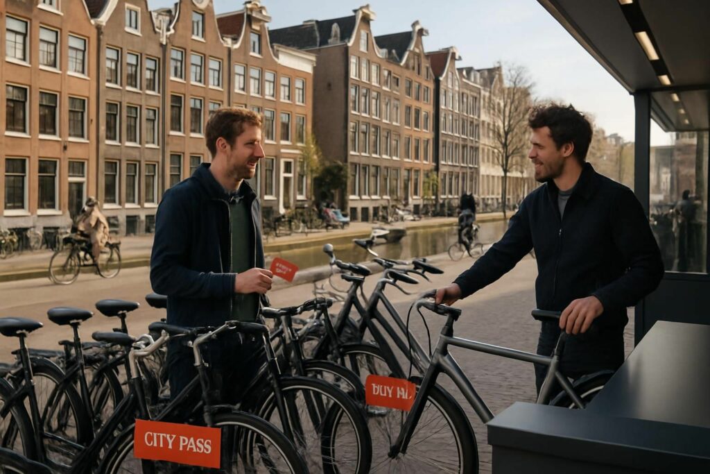 découvrez les meilleures options pour louer un vélo à amsterdam : choisissez entre l'utilisation de votre city pass ou une location indépendante pour profiter pleinement de la ville.