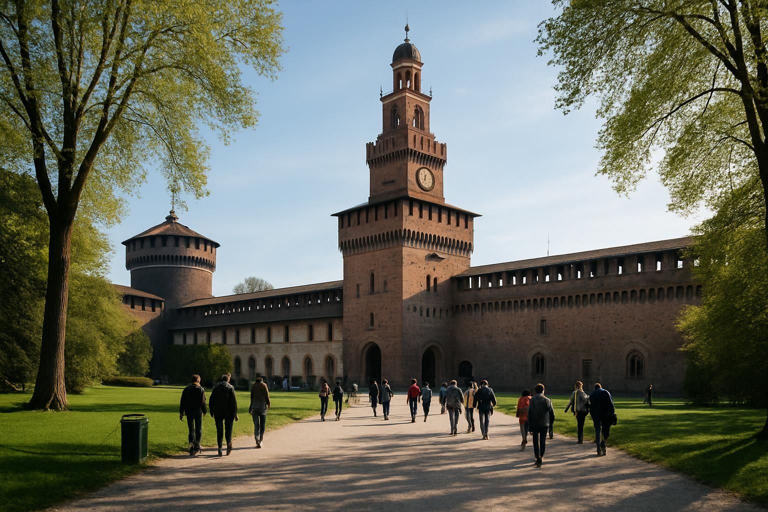 découvrez le château des sforza à milan : achetez vos billets, explorez les musées et profitez d'une visite complète pour plonger dans l'histoire et la culture italienne.