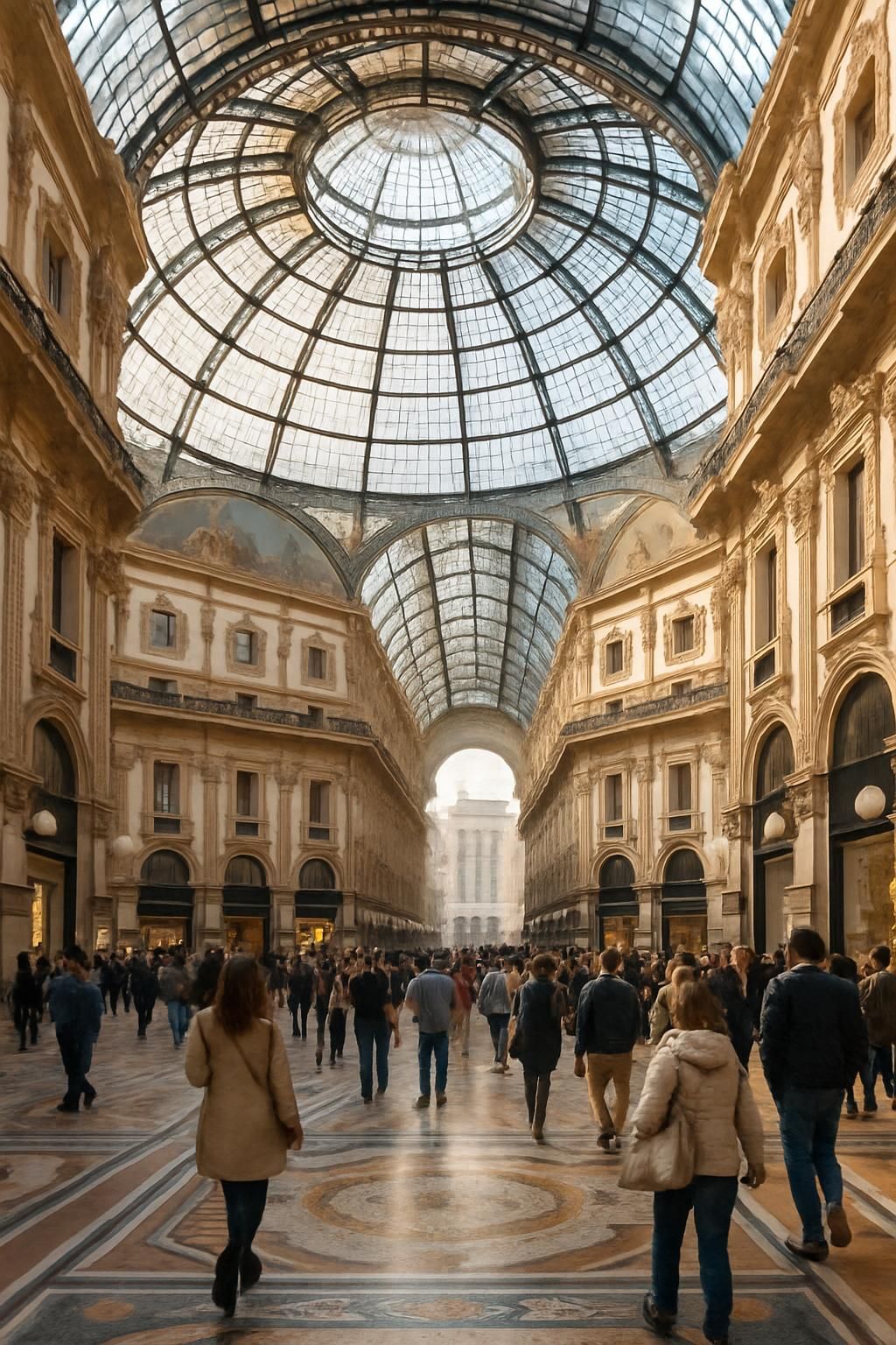 découvrez la galleria vittorio emanuele ii à milan, un lieu emblématique alliant architecture historique, shopping de luxe et expériences culturelles uniques.