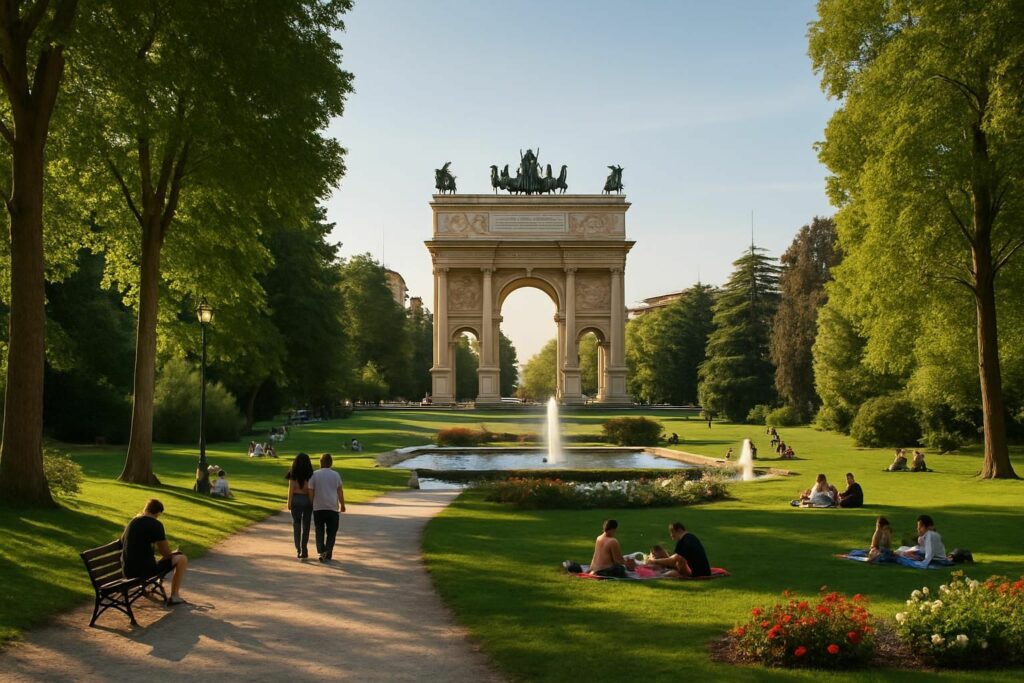 découvrez le parc sempione à milan avec notre guide complet : balade dans le parc, conseils touristiques et découverte des incontournables de la ville.