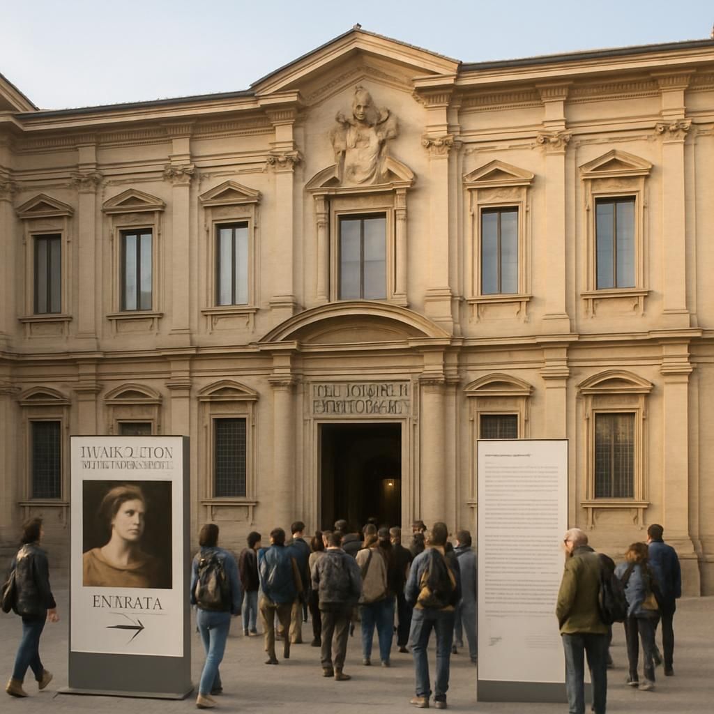 découvrez la pinacothèque ambrosienne à milan, une collection d'œuvres d'art exceptionnelle incluant des chefs-d'œuvre de léonard de vinci. achetez vos billets et plongez dans l'histoire de l'art italienne.