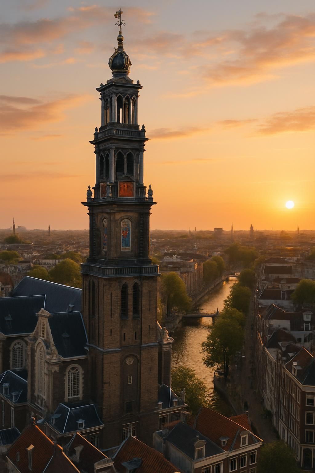 découvrez la westerkerk à amsterdam : infos pratiques pour la visite, achat de billets et accès au célèbre clocher offrant une vue panoramique sur la ville.